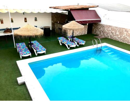 Úszómedence, CASA EL PINAR MESAS DEL GUADALORA Hornachuelos in Mesas de Guadalora
