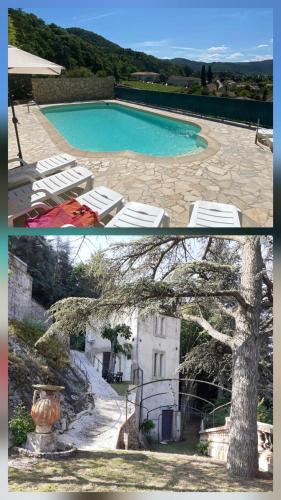 Gîte du vigneron à La Terrasse piscine local vélos gîte à louer Saint-Jean-de-Muzols