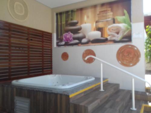 Varmt kildebad, Apartamento Encontro das Aguas in Res. Alto da Boa Vista