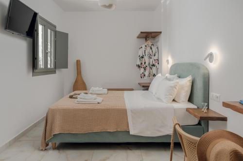 Luaz Naxian living gîte à louer Chora Naxou