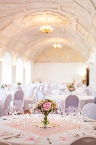 Tárgyalóterem/bálterem, zamek Kolstejn - hotel Chateau Goldenstein in Branna