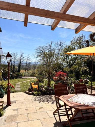 Garden, Chambres d'Hotes Colibri in Argagnon