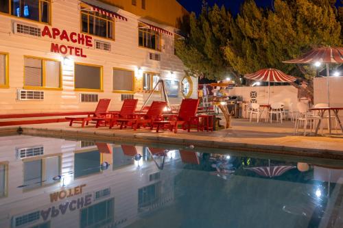 Swimming pool, Apache Motel in Moab (UT)