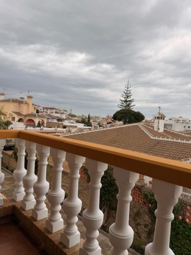Habitación triple, terraza