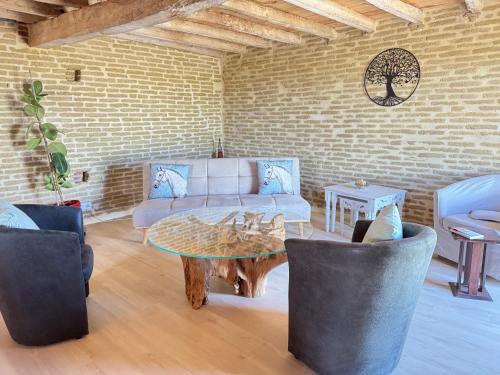 Gîte 4 places - vue Pyrénées - Nid du Verdier, Lauragais