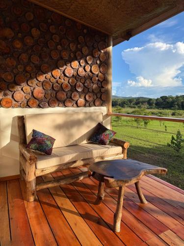 Balkons/terase, Kibale Riverside Camp in Kibale