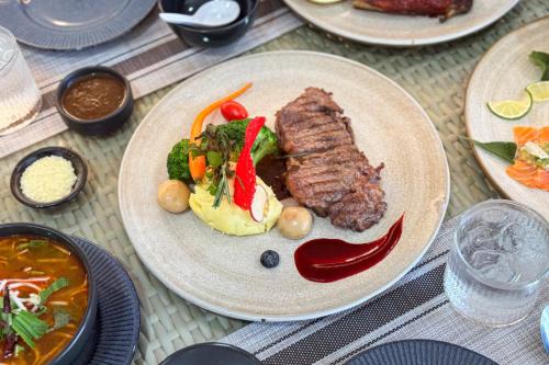 Huenkhum Resort Boutique Hotel Maesai Chiangrai. - 레스토랑