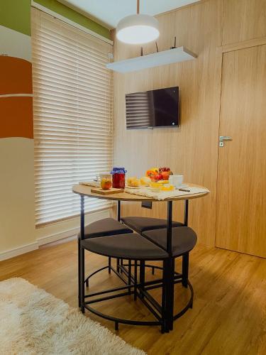 Facilities, Apt novo 2Q wi-fi rapido Ar-Garagem 3 pessoas AROMA RESIDENCE in Itacorubi