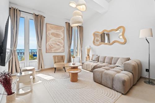 Nice Renting - PROMENADE - Luxury Loft Sea View Balcony Top Floor