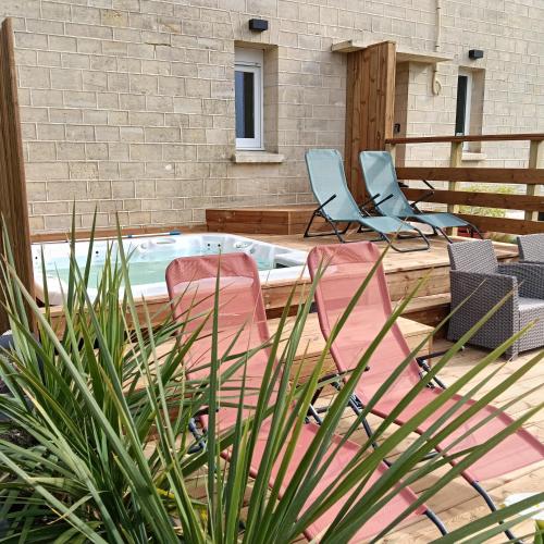 L'émeraude gîte à louer Cahagnes