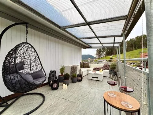Panorama-Terrasse im Schwarzwald - Entspannen & Genießen in Baiersbronn, Deutschland