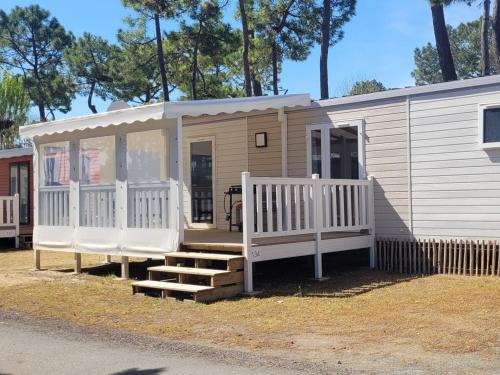 Mobil home, animaux OK - 4 pers. - API-1-52-2541
