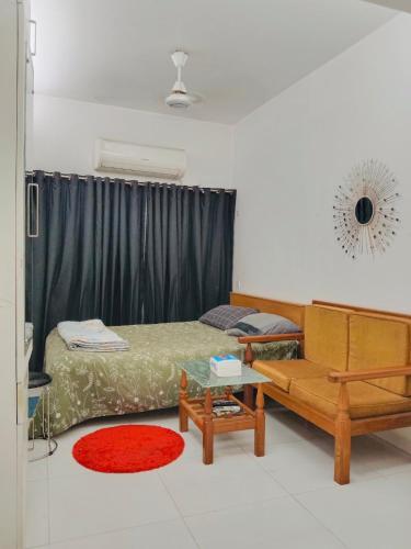 Cheapest Cozy Studio Apartment Tv Ac Netflix — other in Basundhara block c road 2 house 1/F maati property, Dhaka Bangladesh, 1229