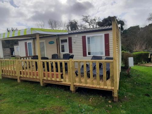 Mobil-home accueillant animaux - 6 pers. - API-1-52-2355