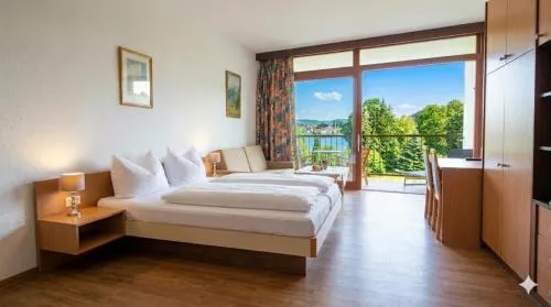 LA2 Seeblick Appartement Haus Landskron mit direktem Seezugang am Ossiachersee in Landskron, Österreich