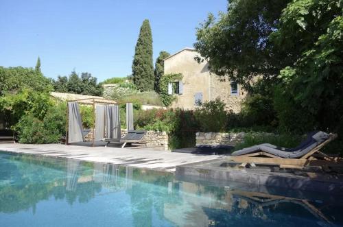 Magnifique Mas avec Piscine et Hammam à 5 min d'Uzès gîte à louer Labaume