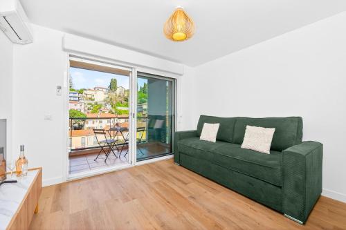Studio dans le centre de Menton avec balcon et clim - Location saisonnière - Menton