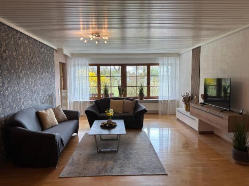 Ferienwohnung Sommer mit großer Terrasse am Stadtrand von Fulda in Kunzell
