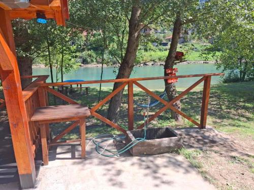 Balkons/terase, Happy Camp - Bungalov na Drini in Ustikolina