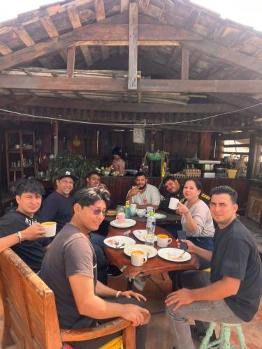 شرفة/ تراس, Guest House Don Moisés (Guest House Don Moises) in Copan Ruinas