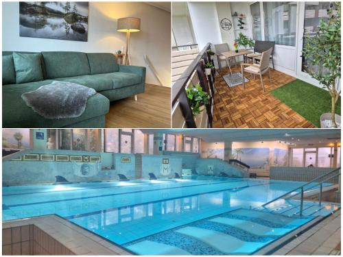 Fewo Turmfalke 2-Zimmer-Appartement mit Sauna und Schwimmbad