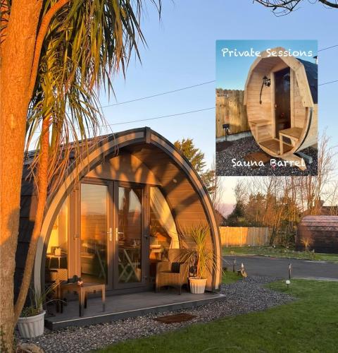 Viesnīcas āriene, Copper Coast Glamping Pods - An Faoileán Pod (Copper Coast Glamping Pods - An Faoilean Pod) in Bunmahon