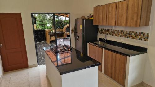Quiet country villa with amazing views in Pacho