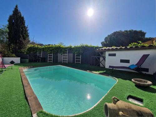 Villa avec climatisation, piscine et jardin privé - FR-1-387-230