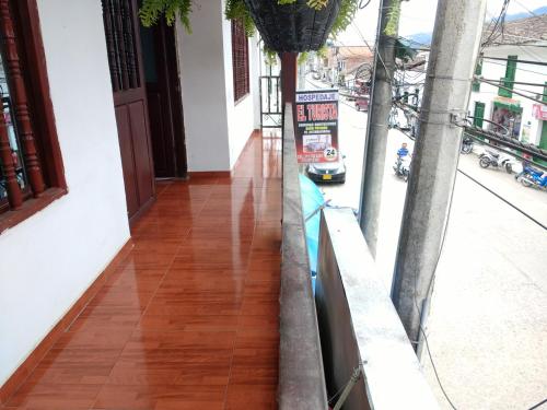 Erkély/terasz, Hotel El Turista in San Agustin