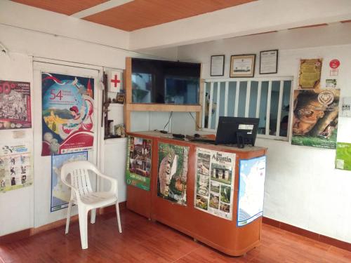 Előcsarnok, Hotel El Turista in San Agustin