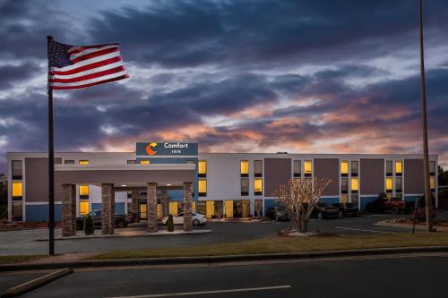 A szálláshely kívülről, Comfort Inn in Laurinburg (Észak-Karolina)