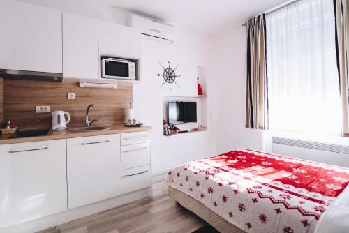 1 double bed