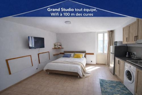 Appartement tout equipé Wifi à 100m du centre thermal