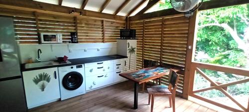 Bếp, Ti' Nid Mango Cabane charmante et confortable in Pointe-Noire