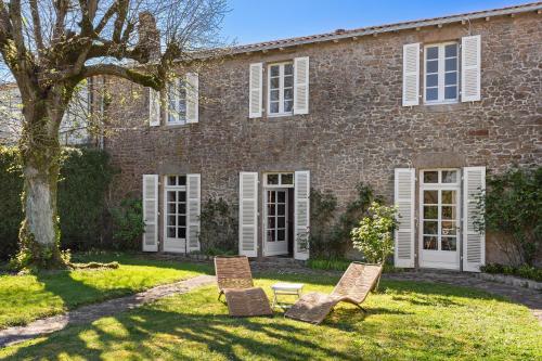 Viesnīcas āriene, Maison Caron Jardin, spacieuse et familiale in Les Landes-Genusson