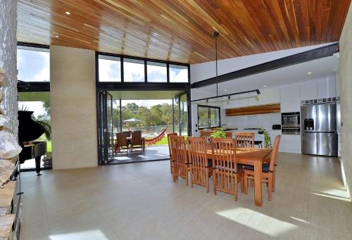Peaceful Country Escape with Pool Spa Fireplace in Herron