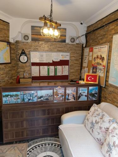 Lobby, Theodora Hostel in Sultanahmet