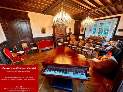 Seadmed, Gîte Neuchâtel Château Viéndal (Gite Neuchatel Chateau Viendal) in Bulgneville