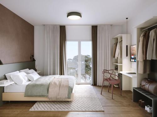 4 twin beds