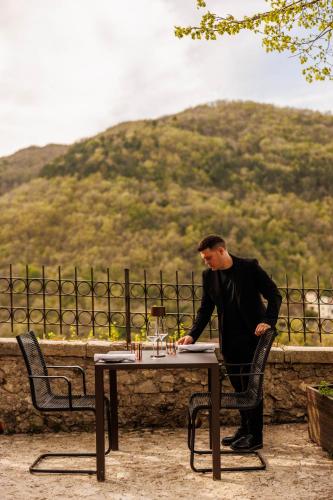 Restaurant, Casa Delicato in Contigliano
