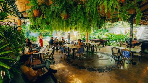레스토랑, Viajero Cali Hostel in 칼리