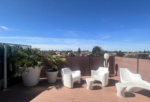 L'aparté Design superbe T3 avec Rooftop 4pers - Location saisonnière - Rezé