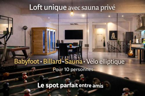 . LOFT COSY - HYPERCENTRE - SAUNA - 200m2 - WIFI