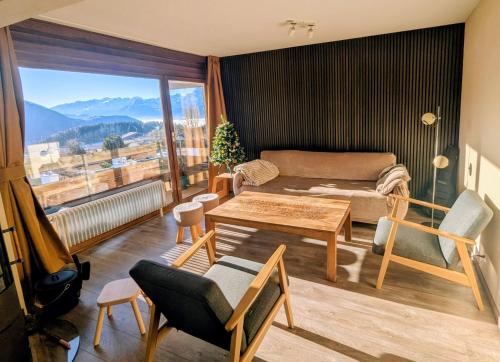 Stunning Alpine Views 3 bedroom apartment Leysin