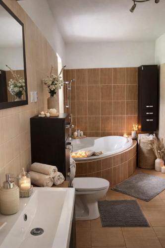 Badkamer, Holiday House Jana in Levoca