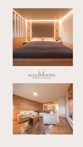 Allgäu Living l Ferienwohnung Ifenblick - Oberstdorf im Allgäu - Ifenblick Panorama & Parkplatz