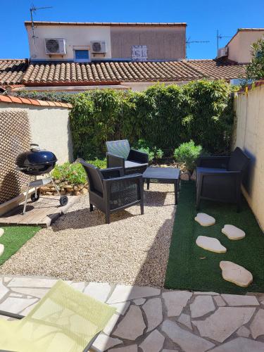 Maisonnette 2 terrasses Proche plage