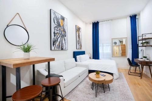 75-A New stylish Loft 1BR W D Prime Upper east – khách sạn tại Upper East Side