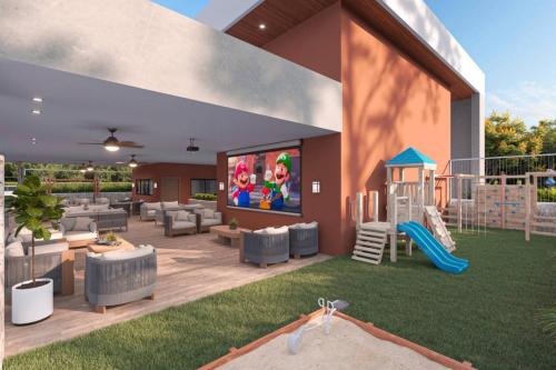 Playground, Nuevo Apto Familiar 3 Hab· Securidad 24/7 in Villa Mella