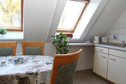 مطبخ, Ferienwohnung Zinne-Wigger in Steimbke